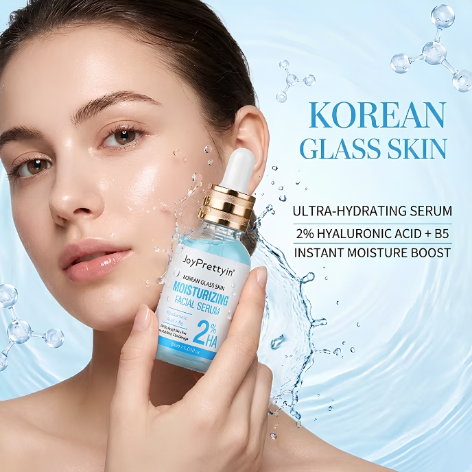 Centella asiatica face serum for dry skin